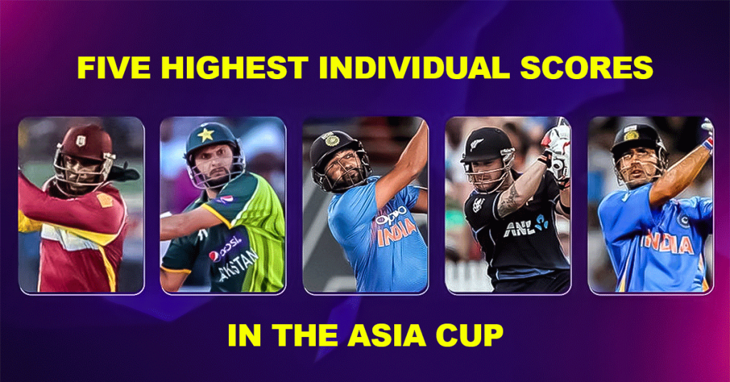 5 highest individual-score-in-the-Asia-Cup