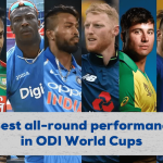 5 Best All-round Performances in ODI World Cup History
