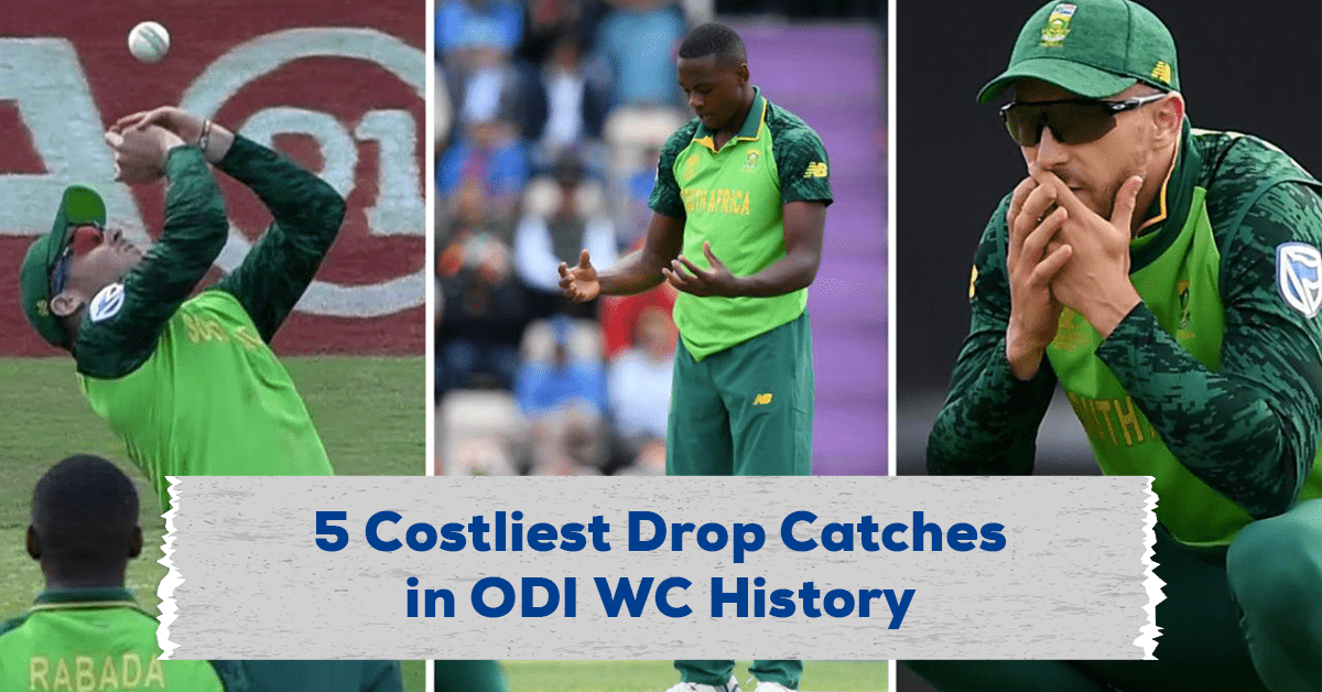 5 Costliest Drop Catches in ODI World Cup