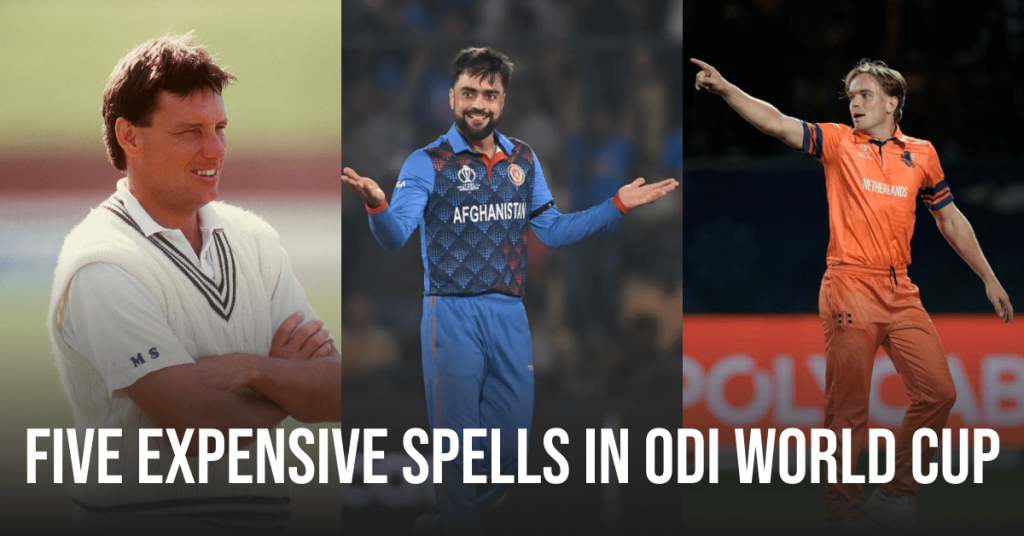 Five Expensive Spells in ODI World Cup-