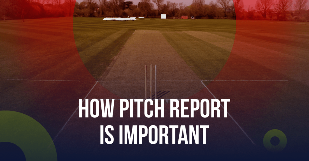 Pitch Report for an ODI game