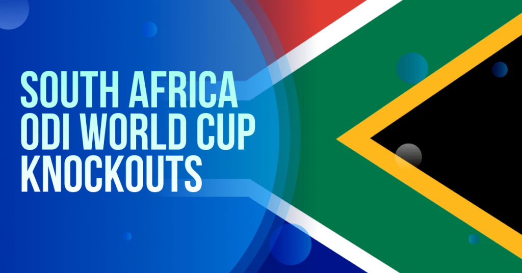 South Africa in ODI World Cup Knockouts